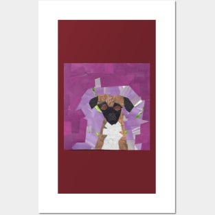 Purple Pupper Posters and Art